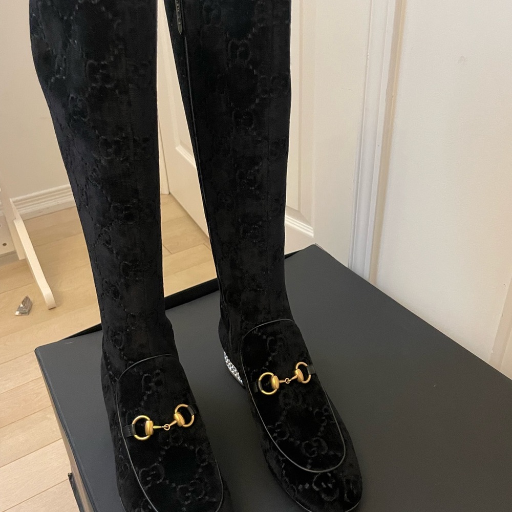 Gucci suede boots - Picture 4 of 4